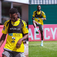 Partey, Inaki Joins the the Black Stars in camp