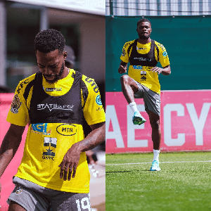 Partey, Inaki Joins the the Black Stars in camp