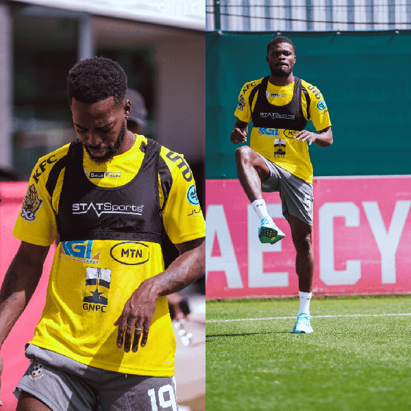 Partey, Inaki Joins the the Black Stars in camp