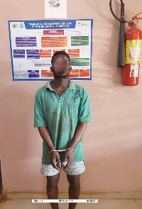 Suspect arrested, Nana Osei Gyeabour
