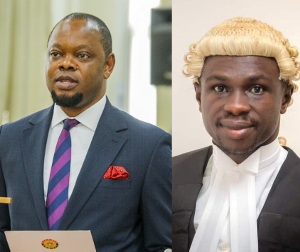 Justice Srem-Sai (L) and Sammy Darko (R)