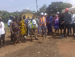 MCE for Akuapem North, John Evans Kumordzi, has cut sod for four major infrastructure projects