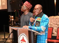 Speaker of Parliament Rt. Hon. Alban Sumana Kingsford Bagbin graced the event