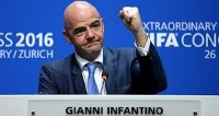 Gianni Infantino is the president of FIFA