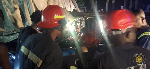 GNFS salvages over $5K, rescues trapped man after Suhum crash