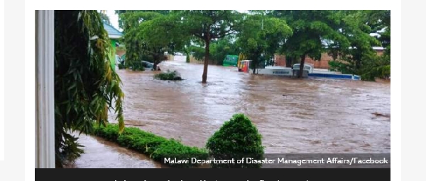 Over 14,000 people have been displaced by last week's floods in Malawi
