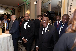 President Nana Addo Dankwa Akufo-Addo with Group Chairman and Founder of the Tony Elumelu Foundation