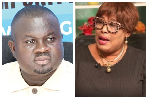 GJA President, Albert Dwumfour and Presidential staffer, Nana Yaa Jantuah