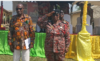 Assistant Chief Fire Officer (ACFOII), Merinda Mary Attigah-Mensah (R)