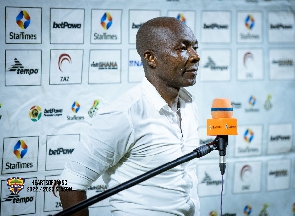 Hearts of Oak coach David Ocloo