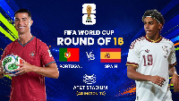 Portugal face Spain for a place in the Quarter finals