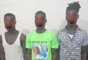 The three suspects | Photo courtesy by Police