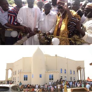 Dr. Bawumia commissioning the new Walewale Central Mosque