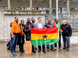 Ghana flag-raising ceremony in Canada