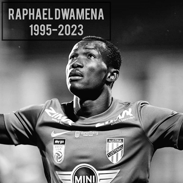 Black Stars striker Raphael Dwamena is dead