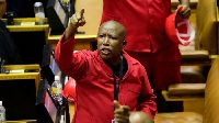 South African opposition Economic Freedom Fighters party leader Julius Malema FILE PHOTO | AFP