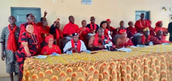 members of the Avenor Traditional Council