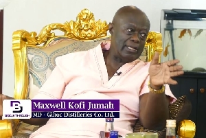 Maxwell Kofi Jumah is the MD of GIHOC Distilleries