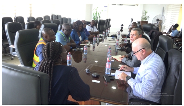 Isuzu South Africa delegation with Management of Tema Port