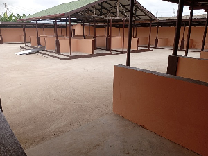 Akyem Tafo Market Shed