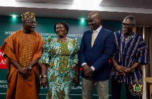 The Vice President in a photograph with some of the dignitaries at the event