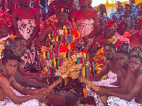 King of Akyem Kotoku State, Oseadeeyo Dr. Frimpong Manso IV