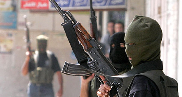 File photo of armed militants