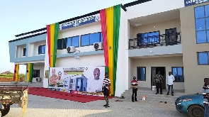 The newly built police headquarters for the people of Ejura