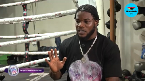 Ghanaian cruiserweight boxer, Jacob Dickson