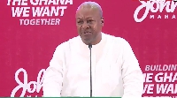Former President John Mahama is currently on a campaign tour as flagbearer hopeful of the NDC