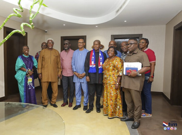 Stephen Ntim with NPP Greater Accra Council of Elders