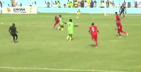 Image of Kofi Tompuo's goal against Asante Kotoko