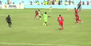 Image of Kofi Tompuo's goal against Asante Kotoko