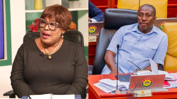 Nana Yaa Jantuah (L) says Afenyo-Markin's attack on the judiciary could pose serious problems