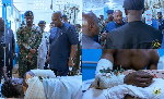 President Mahama visits Burkina Faso attack survivors at 37 Military Hospital