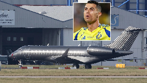Ronaldo's Private Jet 