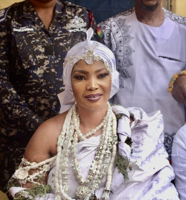 James Town has celebrated the installation of its new queen mother, Naa Affipong IV