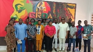 Patrons at the launch of the second edition of the Ghana Reggae Dancehall Awards