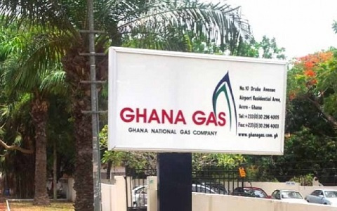 Ghana Gas signage