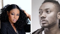 Yvonne Nelson and Pappy Kojo