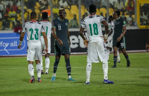 Victor Osimen, in Jersey number 9 is among major absentees for Ghana’s clash at Unity Cup