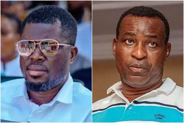 Elikem Kotoko (L) claims Wontumi (R) called and offered to meet in Kumasi after anti-galamsey raid
