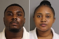 Emmanuel Addae (L) and Valerie Owusu (R). PHOTO: The Suffolk County District Attorney's Office