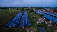A solar energy plant