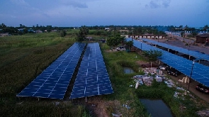 A solar energy plant
