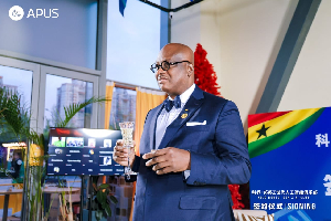 Kojo Bonsu is Ghana's Ambassador to China