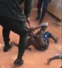 Police in viral dragging suspect on the ground with belt around his neck