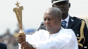 John Dramani Mahama served as president between 2013 - 2016