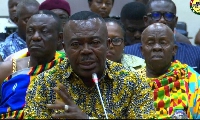 Stephen Asamoah Boateng appearing before the Parliament’s Appointments Committee