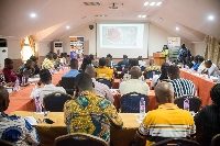Stakeholders at the meeting held in Kumasi